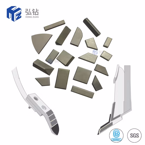 Cemented Carbide for Square Brazed Tips Blanks
