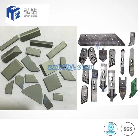 Cemented Carbide for Square Brazed Tips Blanks