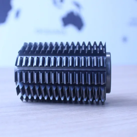 HSS Gear Hobbing Cutter Tools Timing Pulley Hob Cutter Involute Spline Gear Hobs Price with Tin Coating