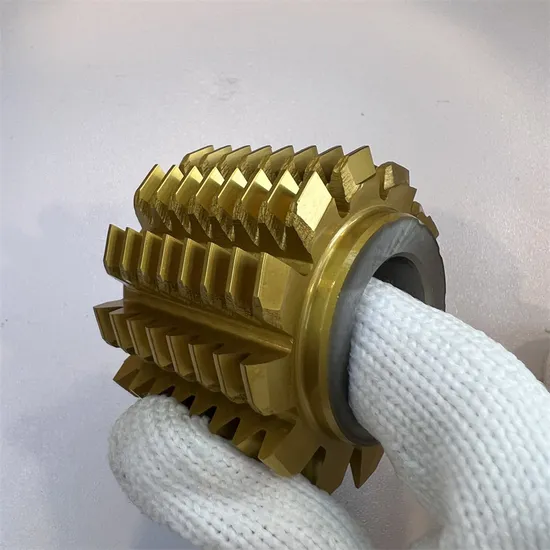 Sprocket Worm Gear Milling Cutter Gear Hob for Gear Manufacturing and Metalworking