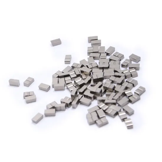 High Wear Resistance K40 P40 M30 Cemented Carbide Brazed Inserts Carbide Saw Welding Tips 