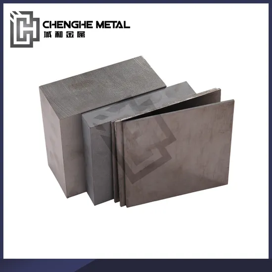 Wear Resistance Tungsten Carbide Flat Bar Blank Sheet for EDM Mould 