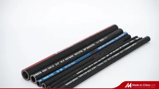 Unique Low Price Oil Resistant Promotional SAE100 R1 R2 Special Smooth Surface Hydraulic Rubber Hose 