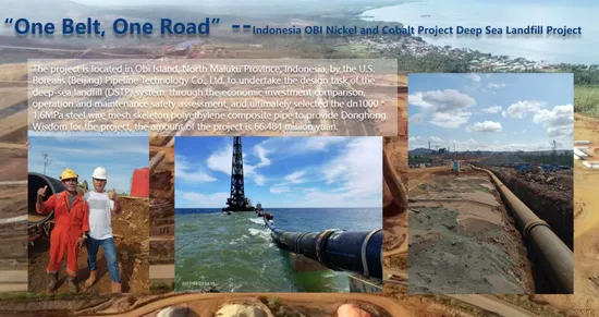 Mining Tailing Pipe Application Steel Wire Reinforced Composite PE Pipes Wear
