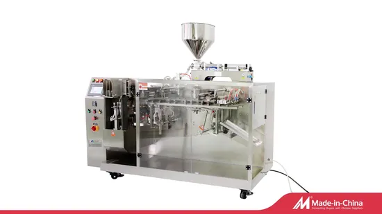 Automatic Premade Zipper Gusset Bag Eight Sides Sealing Bag Pouch Special Shaped Bag Given Machine for Liquid 