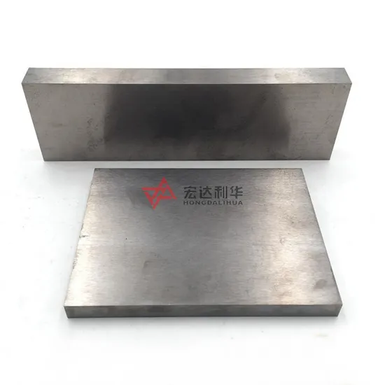 Tungsten Carbide Wear Steel Sheets Plate Blanks From Zhuzhou 