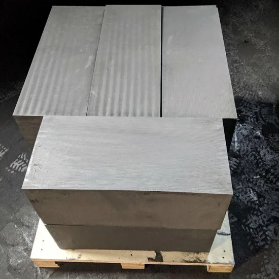 Graphite Block for EDM Molded Heat Exchanger Exothermic Welding 